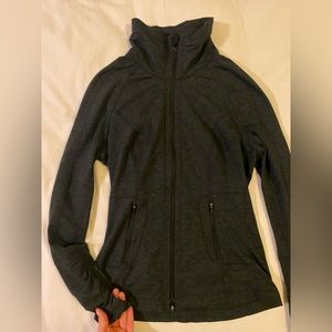 Zella dark grey zip up jacket